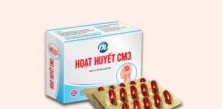 Hộp thuốc và vỉ thuốc Hoạt huyết cm3