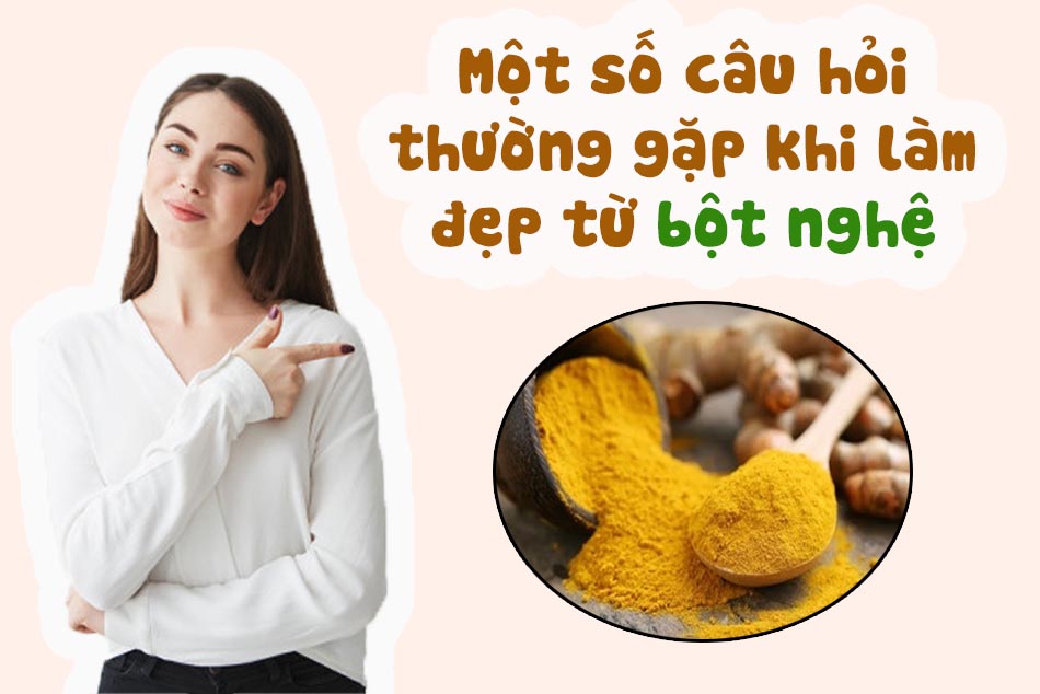 Một số câu hỏi thường gặp khi dùng sữa nghệ