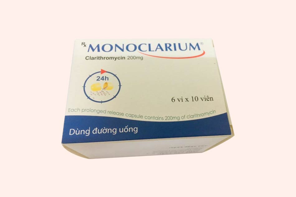 Hình ảnh hộp thuốc Monoclarium