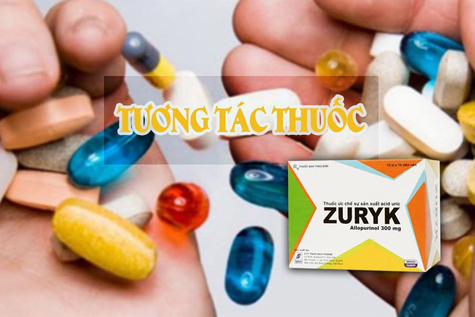 Một số tương tác thuốc cần lưu ý