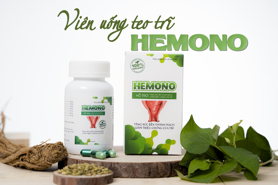 Hemono - viên uống teo trĩ hiệu quả