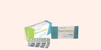 Hình ảnh đóng gói thuốc SUROTADIN 10mg và 20mg