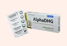 Hình ảnh hộp và vỉ thuốc AlphaDHG