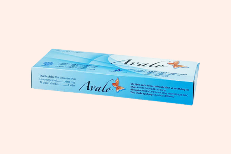 Hình ảnh hộp thuốc Avalo