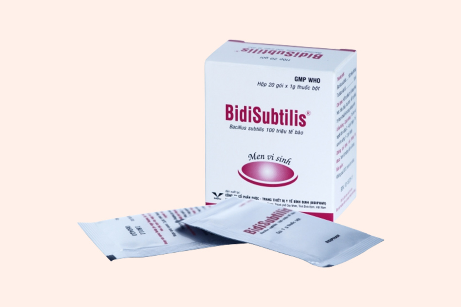 Dạng đóng gói của sản phẩm men vi sinh Bidisubtilis