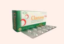 Hình ảnh của hộp và vỉ thuốc Clanzen 5mg