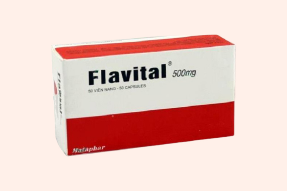 Hình ảnh hộp thuốc Flavital 500