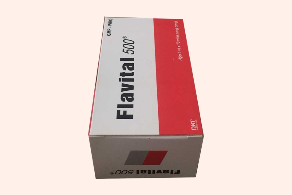 Hình ảnh hộp thuốc Flavital 500