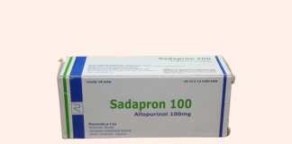 Hình ảnh hộp thuốc Sadapron 100