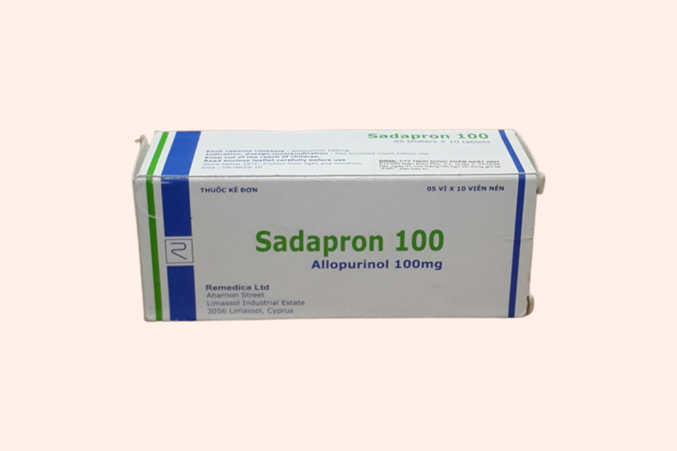 Hình ảnh hộp thuốc Sadapron 100