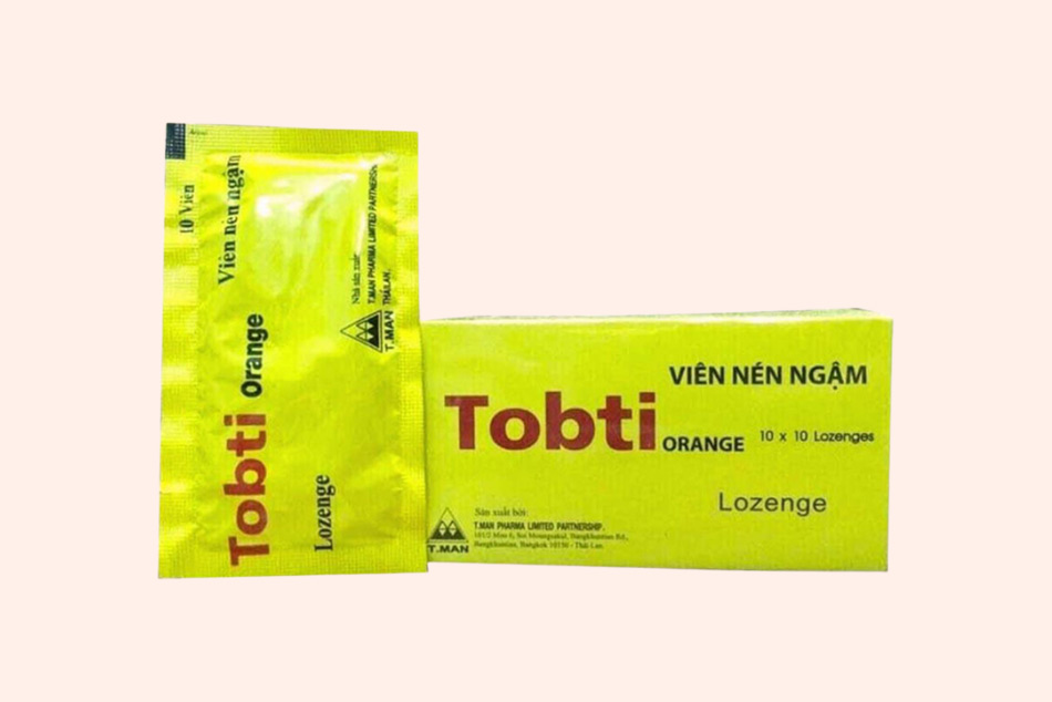 Dạng đóng gói của thuốc Tobti Orange