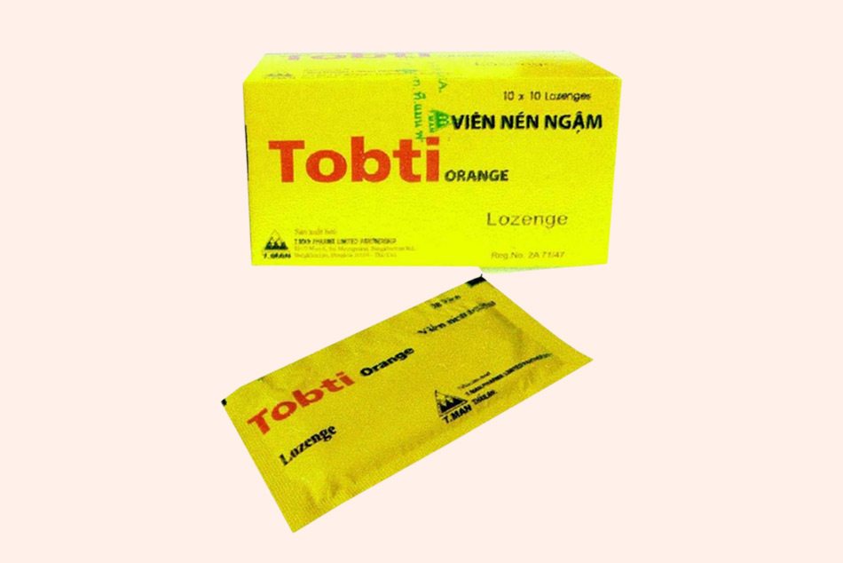 Dạng đóng gói của thuốc Tobti Orange