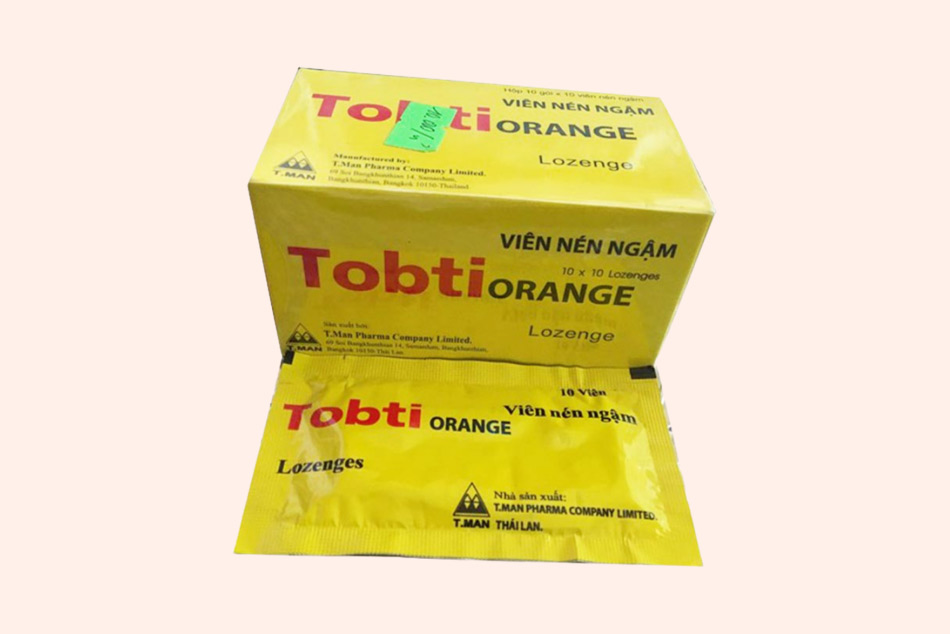 Dạng đóng gói của thuốc Tobti Orange