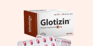Thuốc điều trị dị ứng Glotizin 10mg