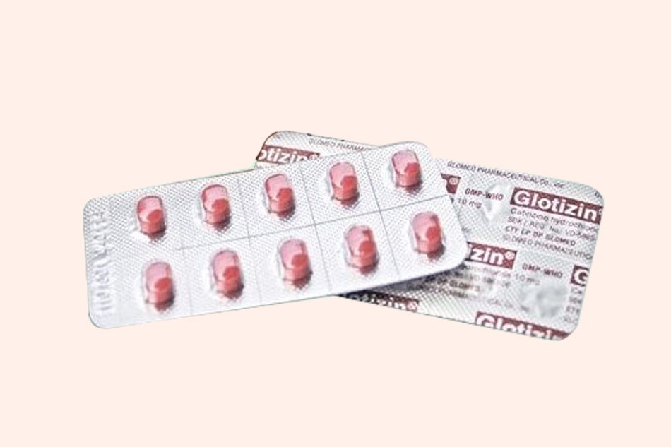 Thuốc Glotizin 10mg có giá bao nhiêu?