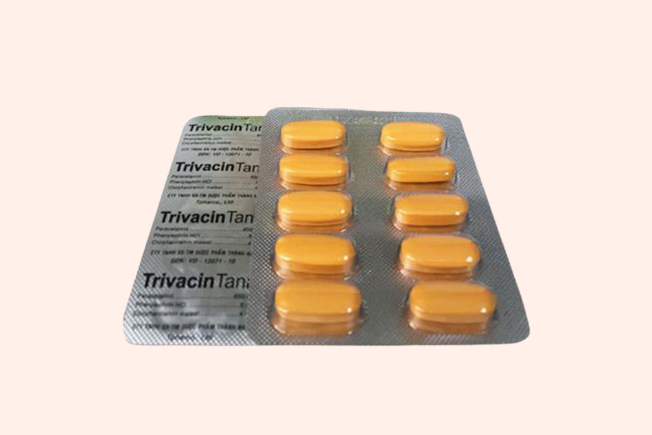 Hình ảnh của vỉ thuốc TrivacinTana