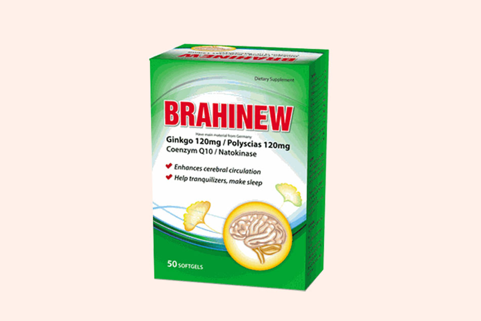 Hình ảnh hộp viên uống Brahinew