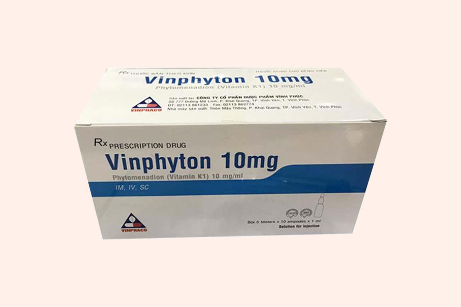 Vinphyton - Thuốc phòng và điều trị xuất huyết