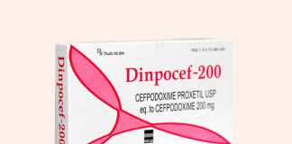 Thuốc Dinpocef 200 có giá bao nhiêu?