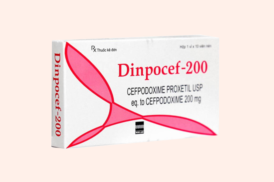 Thuốc Dinpocef 200 có giá bao nhiêu?