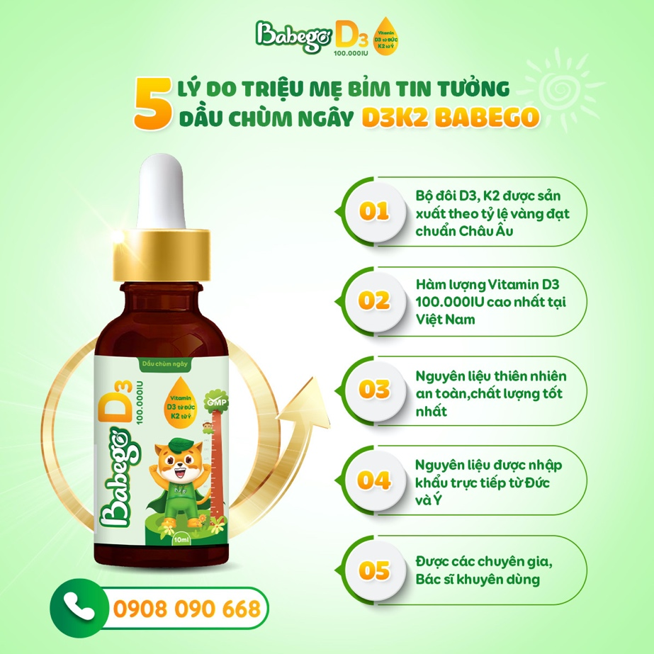 Giá của Dầu chùm ngây D3K2 Babego từ Đức có đắt không?