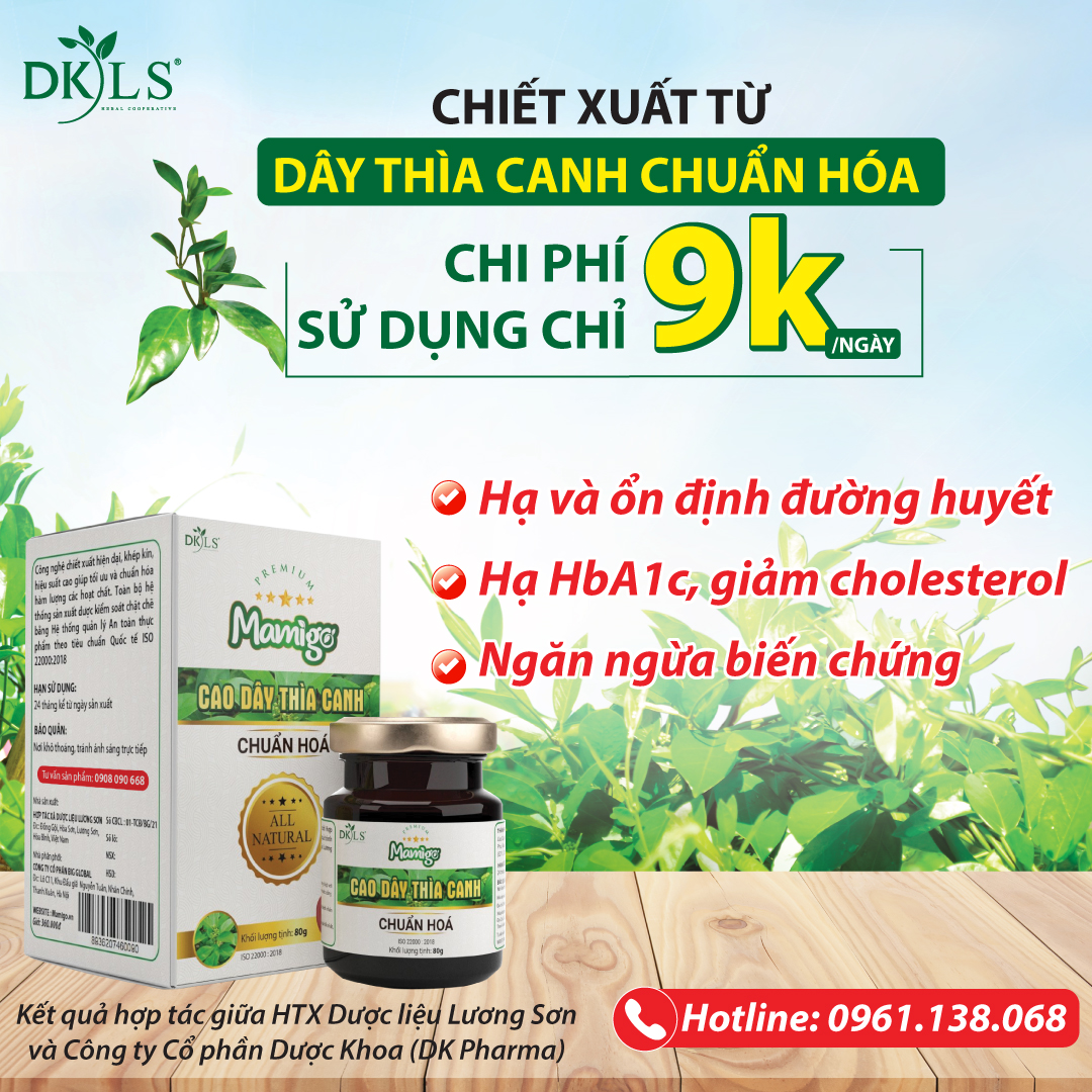 Cao Dây thìa canh chuẩn hoá Mamigo là sản phẩm chất lượng, giá thành hợp lý