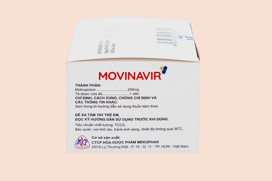 Chỉ đinh của thuốc Movinavir 200mg Mekorphar 