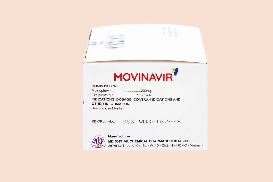 Tác dụng của thuốc Movinavir 200mg Mekorphar 