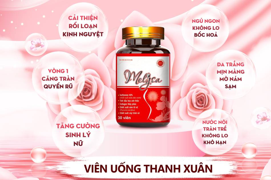 Công dụng viên uống nội tiết tố nữ Melysa