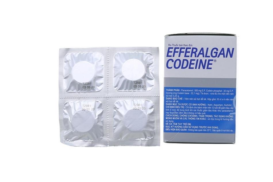 Đọc kỹ tờ hướng dẫn sử dụng Efferalgan Codeine trước khi dùng