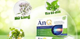 Viên uống AnQ có nguồn gốc thảo dược giúp cải thiện tình trạng mất ngủ