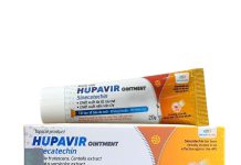 Kem bôi Hupavir Sinecatechin