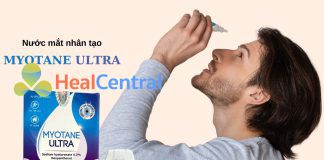 Nước mắt nhân tạo Myotane ultra