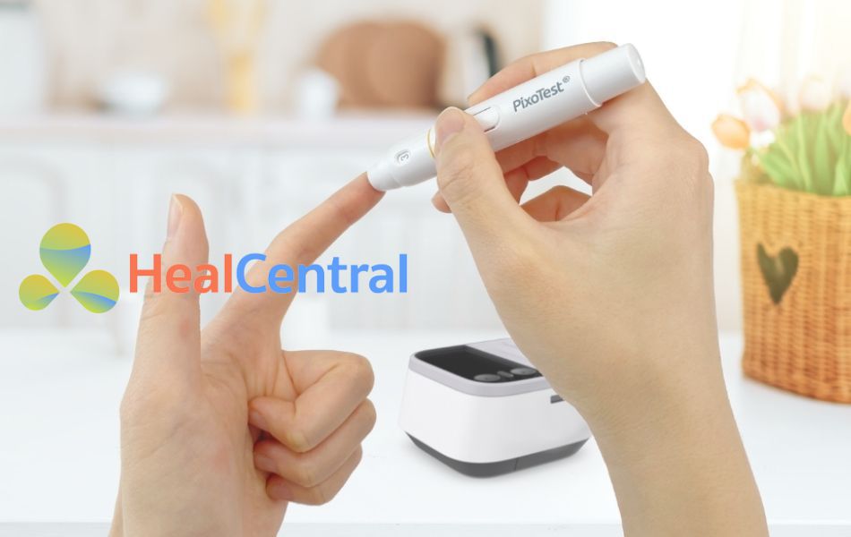 Máy đo mỡ máu tại nhà (PixoTest Vision)