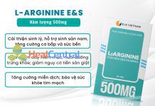 Nguồn bổ sung L-Arigine hiệu quả thông qua viên uống bảo vệ sức khỏe