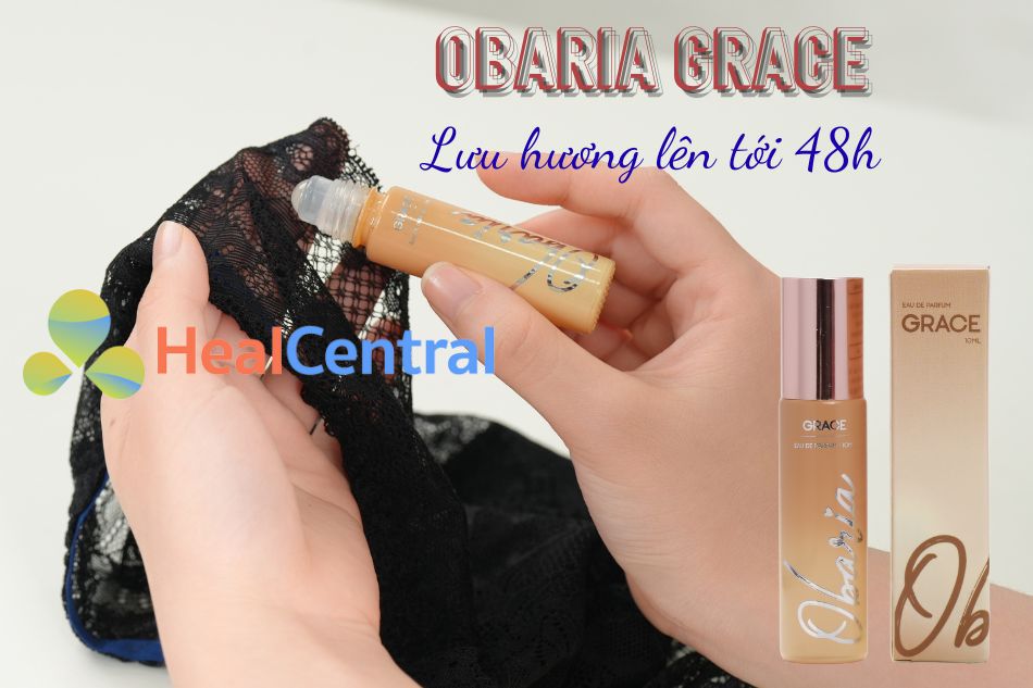 Nước hoa Obaria Grace lưu hương lên tới 48h