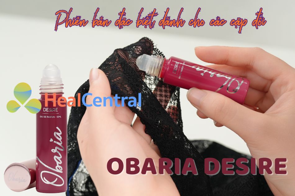 Nước hoa Obaria Desire vừa dùng vùng kín vừa sử dụng như nước hoa thông thường