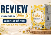 Review muối kiềm Như Ý: giải pháp hỗ trợ hay chỉ là xu hướng?
