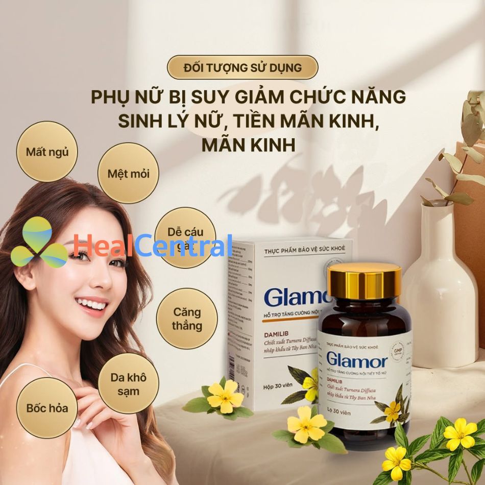 Glamor by Medzavy - Hỗ trợ tăng cường nội tiết
