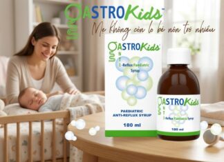 Nôn trớ nhiều lần ở trẻ sơ sinh không còn đáng lo ngại nhờ Gastrokids