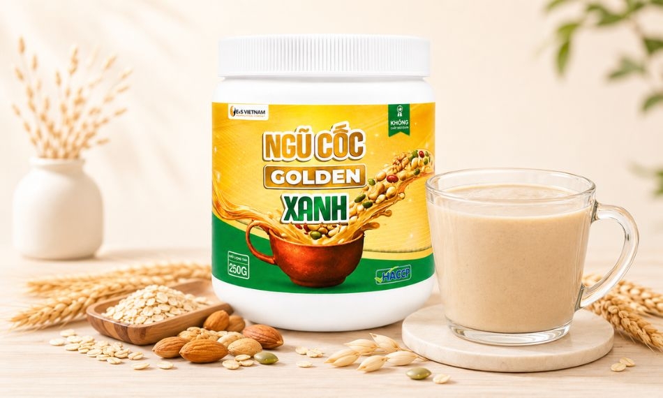 Ngũ cốc Golden Xanh hỗ trợ mẹ u xơ cân bằng nội tiết và chuẩn bị nền tảng cho hành trình mang thai tự nhiên