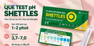 Que thử môi trường kiềm Shettles