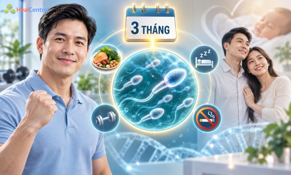 Chất lượng tinh trùng dễ bị ảnh hưởng bởi lối sống, dinh dưỡng